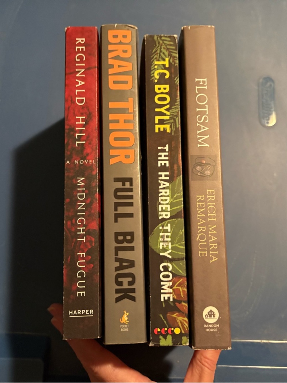 Stack of 4 Fiction Books
